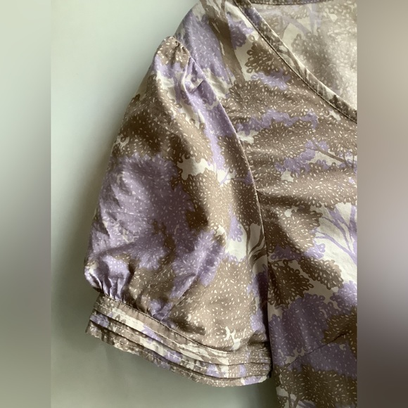 EUC vintage H&M mauve pastel scandi cotton shift dress - Picture 5 of 8